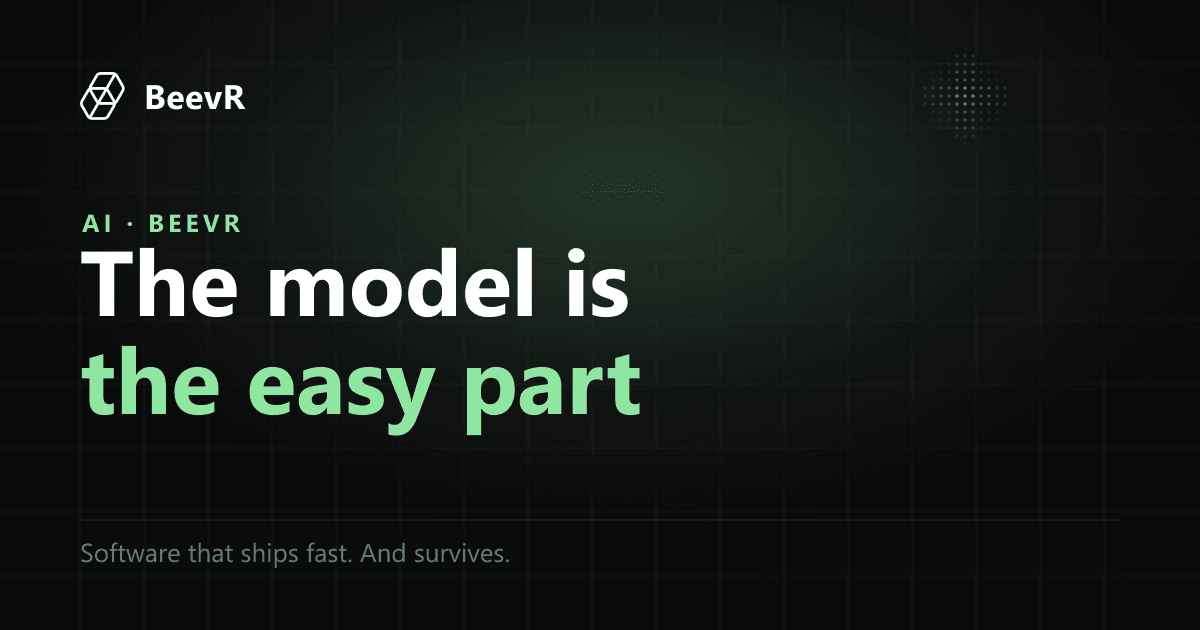 Production-Ready AI: The Model Is the Easy Part