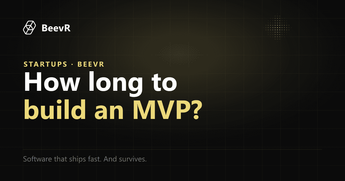 Mất bao lâu để xây dựng một MVP? (Mốc thời gian thực tế 2026)