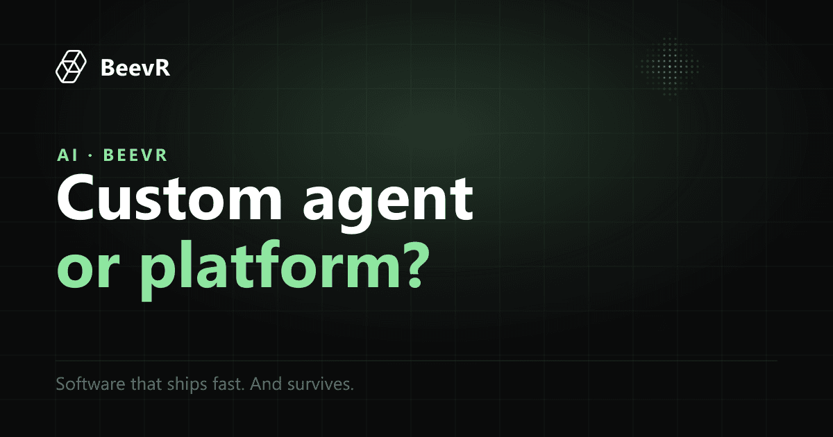 Build vs. Buy: Custom AI Agent Development vs. Agent Platforms (2026)