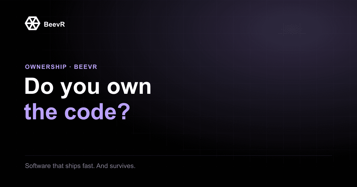 Do You Own the Code When You Hire a Dev Agency? (Most Founders Get This Wrong)